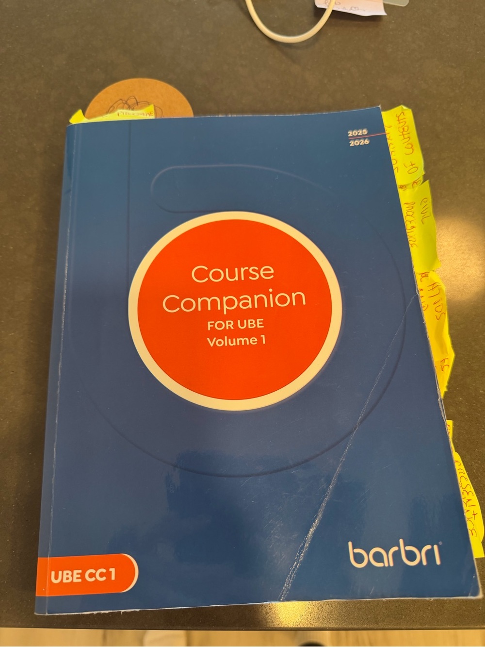 Barbri Course Companion for UBE Volume 1 - Blue & Orange